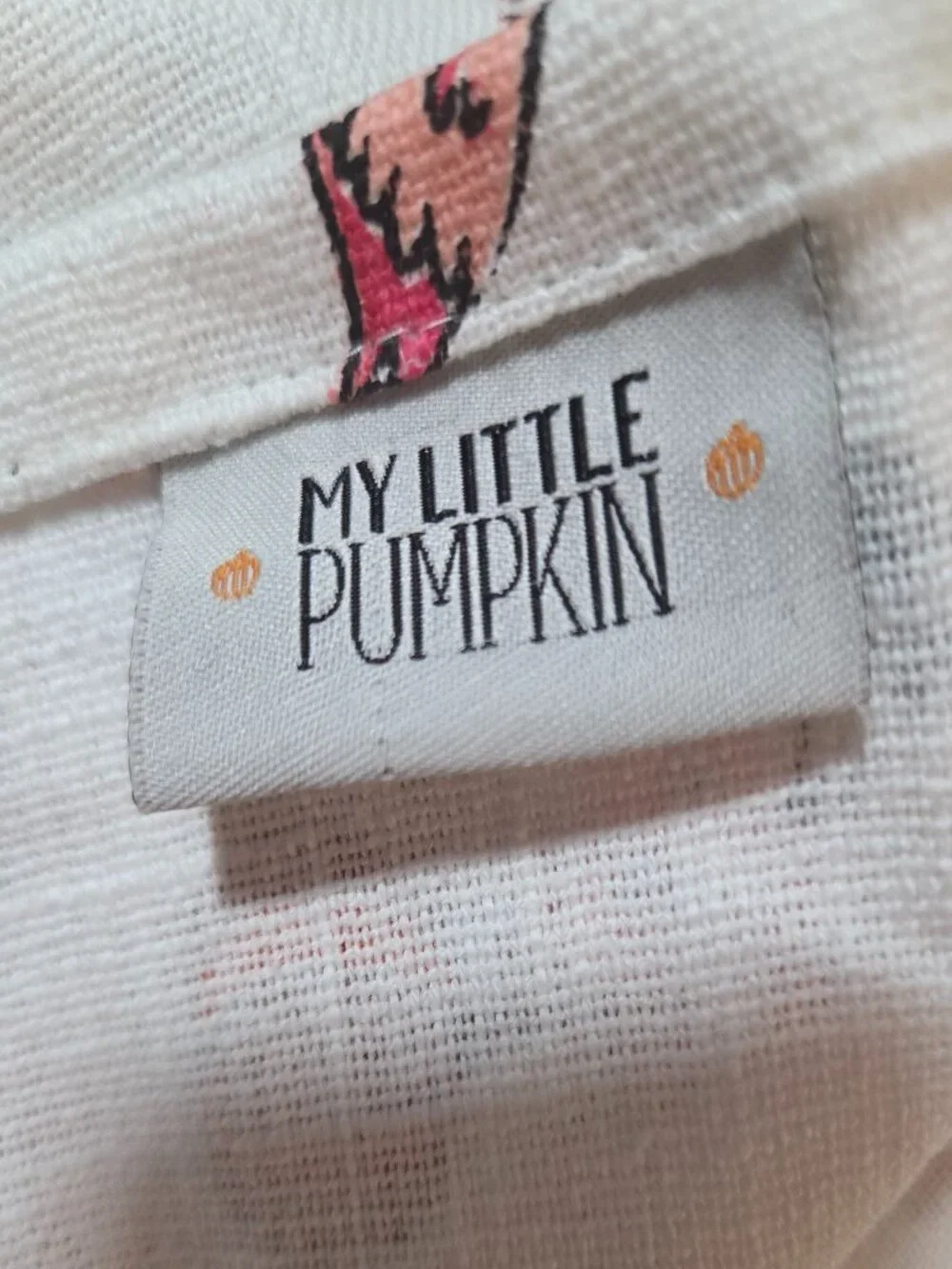 My Little Pumpkin Pilgrim Flamingo Apron